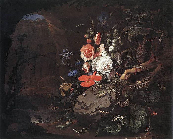 Abraham Mignon Nature as a Symbol of Vanitas china oil painting image